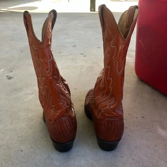 Justin 8303 Exotic Lizard Boots - Picture 7 of 7